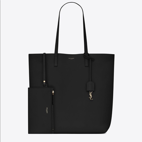 Saint Laurent Leather Tote Bag - Picture 2 of 16